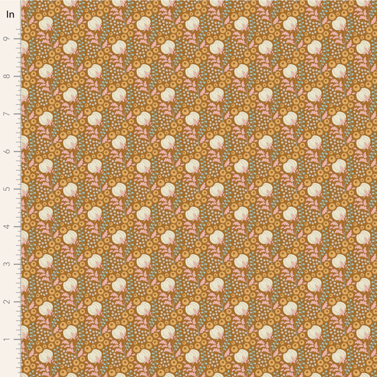 Tilda Patchwork Stoff Baumwolle - Sanctuary - Cottonfield Ochre